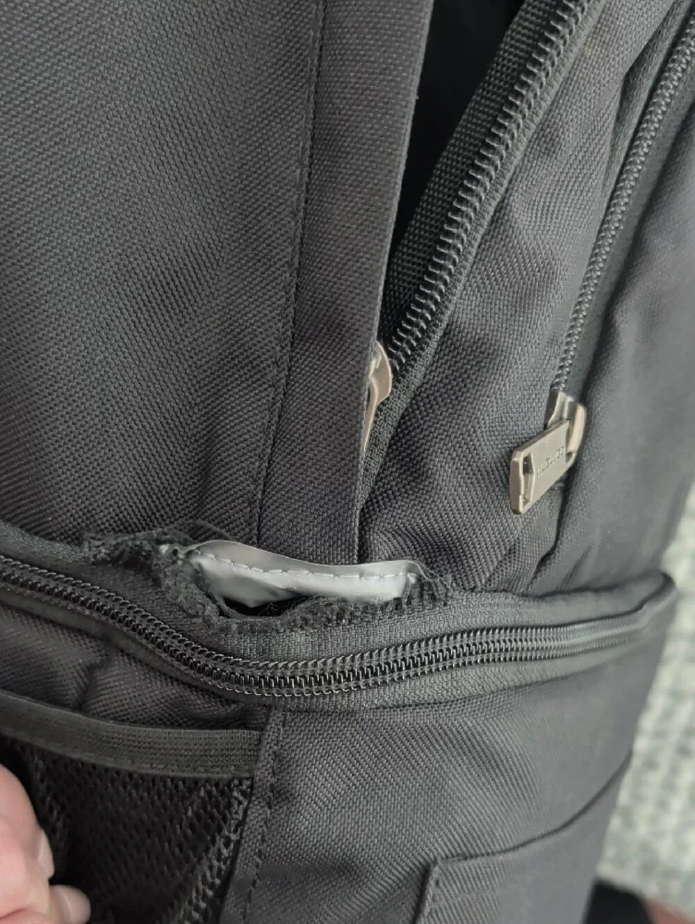 Carhartt Black Backpack With Lunchbox Compartment